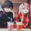 Hiro And Zero Two Diamond Painting