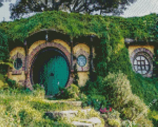 Hobbiton House Diamond Painting