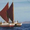 Hokulea Boat Diamond Painting