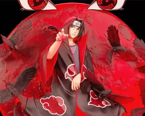 Itachi Uchiha Art Diamond Painting