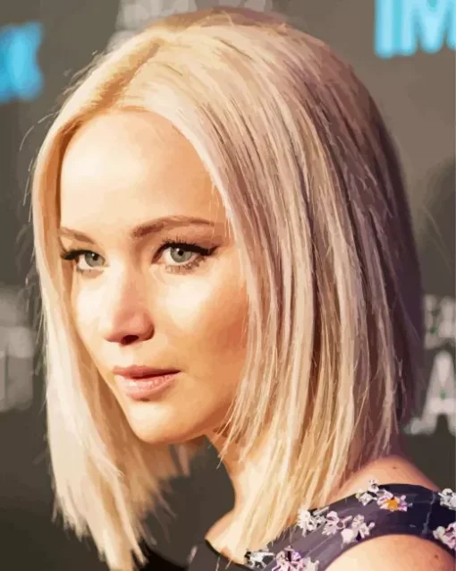 Jennifer Lawrence Diamond Painting