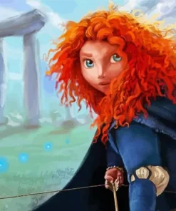 Merida Disney Diamond Painting