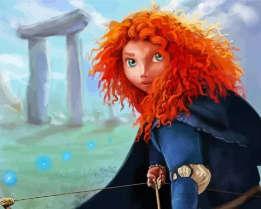 Merida Disney Diamond Painting