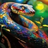 Rainbow Snake Diamond Painting