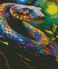 Rainbow Snake Diamond Painting