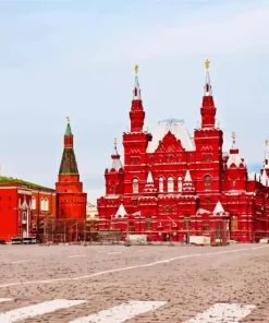 Red Square Moscow Diamond Painting