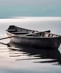 Row Boat Diamond Painting