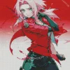 Sakura Haruno Diamond Painting