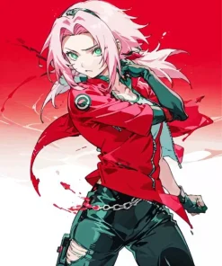 Sakura Haruno Diamond Painting