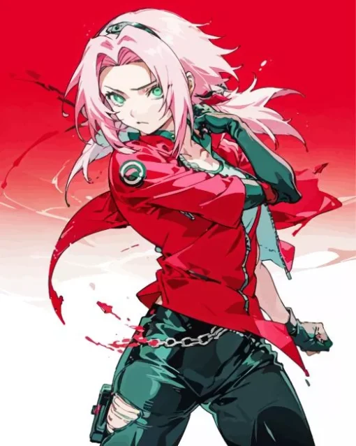 Sakura Haruno Diamond Painting