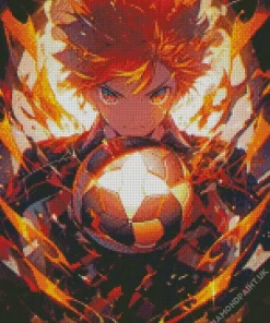 Shoyo Hinata Diamond Painting