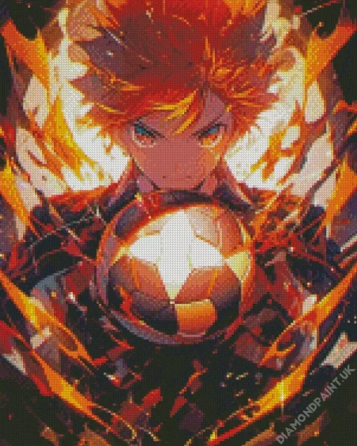 Shoyo Hinata Diamond Painting