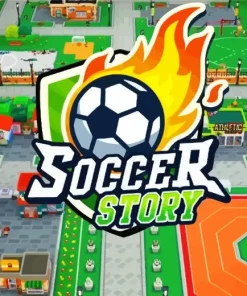 Soccer Story Game Diamond Painting