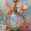 Soft Flower Perfume Bottle Diamond Painting