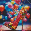 Woman High Heels Diamond Painting