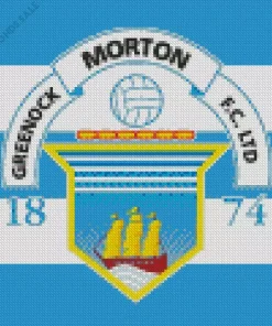 Greenock Morton Logo Diamond Paintings