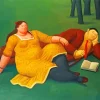 Fernando Botero Couple Diamond Painting
