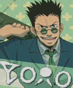Leorio Hunter x Hunter Diamond Painting