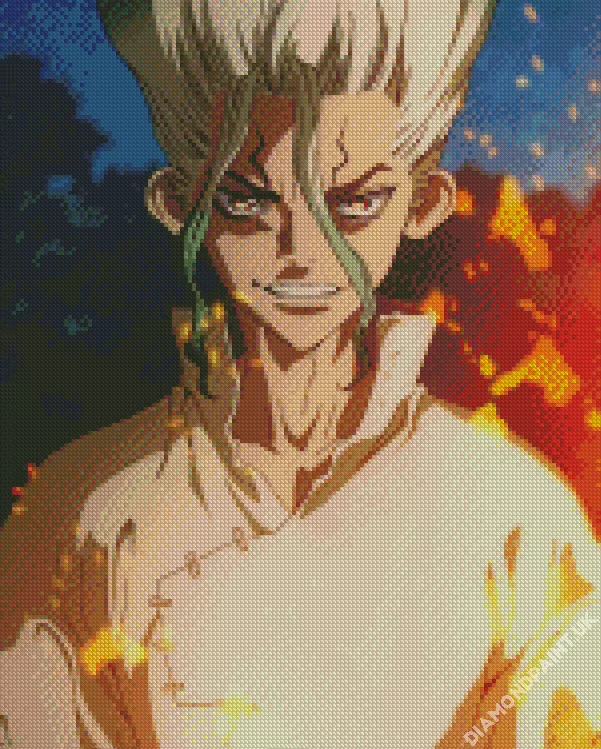 Senku Ishigami Diamond By Numbers