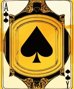 Ace Of Spades Diamond Painting