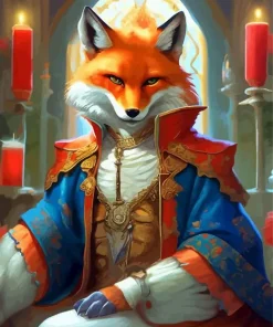 Aesthetic Dnd 5e Fox Art Diamond Painting