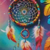 Aesthetic Dream Catcher Diamond Painting