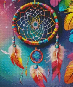 Aesthetic Dream Catcher Diamond Painting