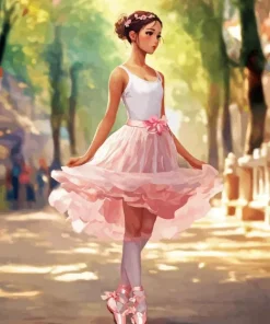 Ballerina Dress Diamond Painting