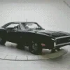 Black Dodge Charger Diamond Painting