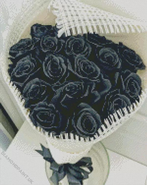 black roses Diamond Paintings Black Roses Diamond Painting