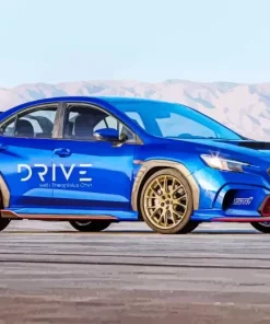 Blue Subaru Wrx Diamond Painting