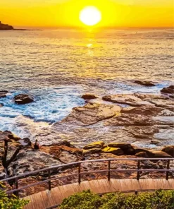 Bondi To Coogee Walk Australia Diamond Painting