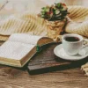 Book And Coffee Cup Diamond Painting