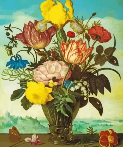 Bosschaert The Elders Flowers Garner Diamond Painting