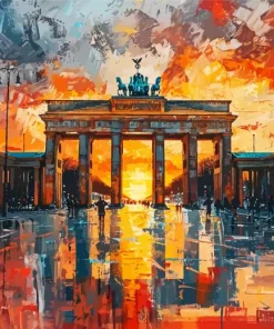 Brandenburg Gate Art Diamond Painting