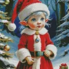 Christmas Little Elf Diamond Painting
