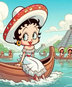 Cool Betty Boop Diamond Painting