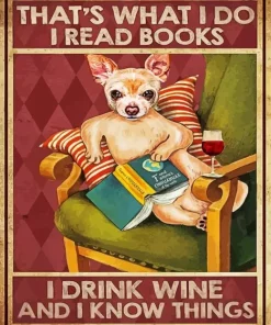 Cool Dog Funny Quote Diamond Painting