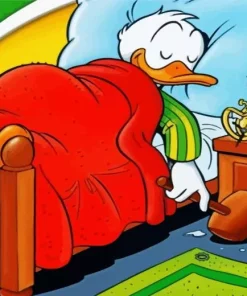 Cute Donald Duck Relaxing Diamond Painting