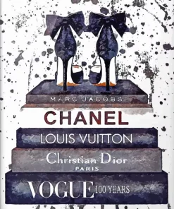 Dior Chanel Books Art Diamond Painting