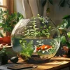Goldfish In A Bowl Diamond Painting