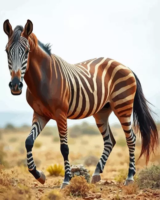 hybrid cheetah Diamond By Numbers Hybrid Cheetah Diamond Painting