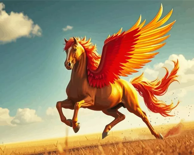 hybrid horse Diamond By Numbers Hybrid Horse Diamond Painting