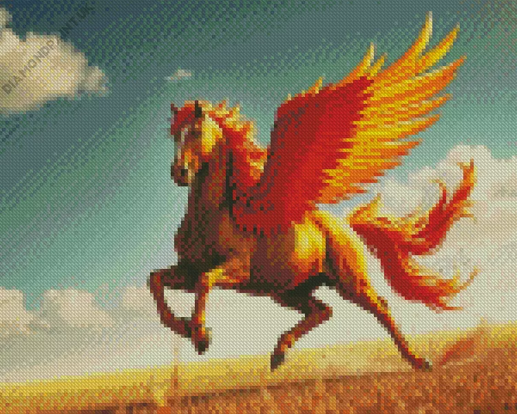 hybrid horse Diamond Paintings Hybrid Horse Diamond Painting