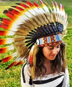 Indian Headdress Diamond Painting