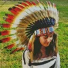 Indian Headdress Diamond Painting