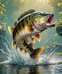 Largemouth Bass Diamond Painting