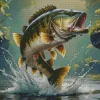 Largemouth Bass Diamond Painting