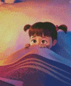 Monster University Boo Diamond Painting