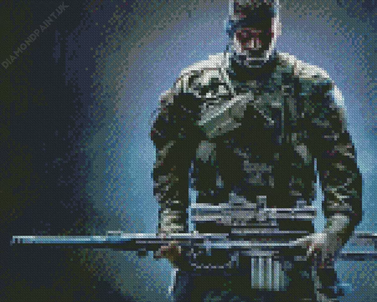 sniper soldier Diamond By Numbers Sniper Soldier Diamond Painting